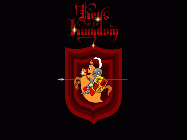 Keys of the Kingdom title screen image #2 Starring Solomon (and that guy sleeping on his back)