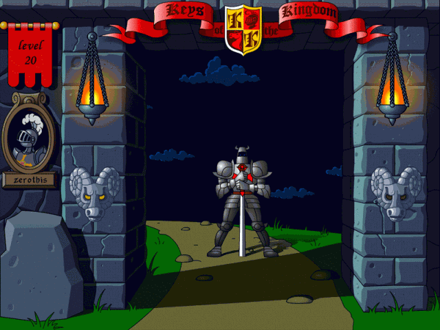 Keys of the Kingdom in-game screen image #1 None shall pass!