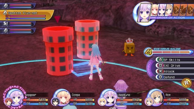 Hyperdimension Neptunia Re;Birth2: Sisters Generation in-game screen image #2 