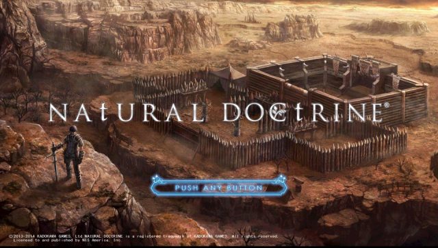 NAtURAL DOCtRINE title screen image #1 