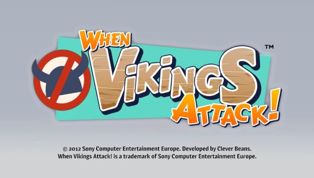 When Vikings Attack title screen image #1 