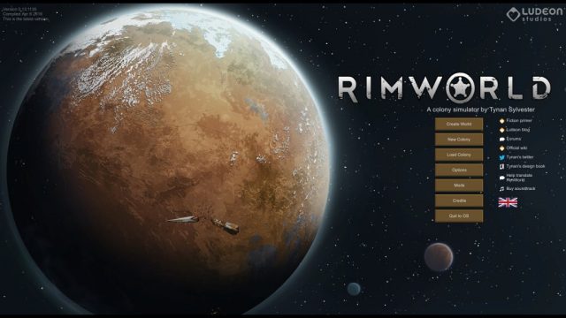 RimWorld title screen image #1 