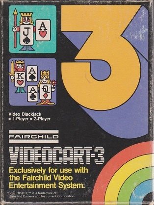 Videocart 3: Video Blackjack  package image #2 