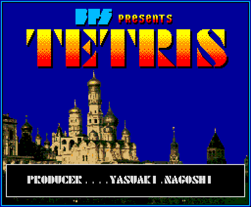 Tetris title screen image #1 