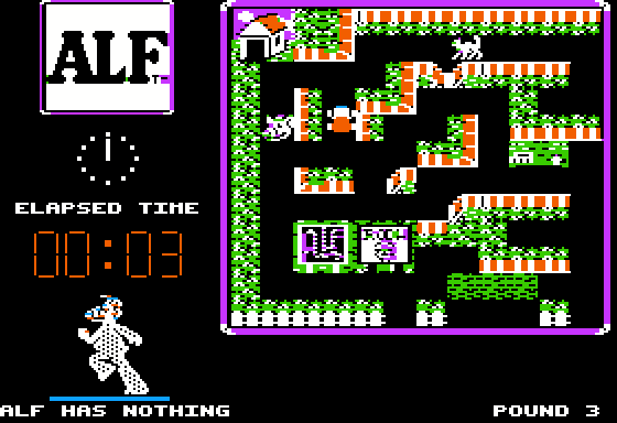 ALF: The First Adventure in-game screen image #1 