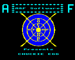 Chuckie Egg  title screen image #1 