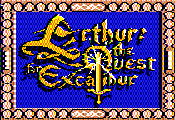 Arthur: The Quest for Excalibur title screen image #1 