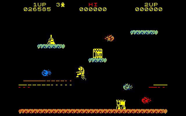 Jetpac  in-game screen image #1 