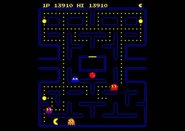 Pac-Man Arcade Emulator in-game screen image #1 