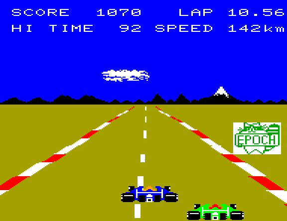 Pole Position II in-game screen image #2 
