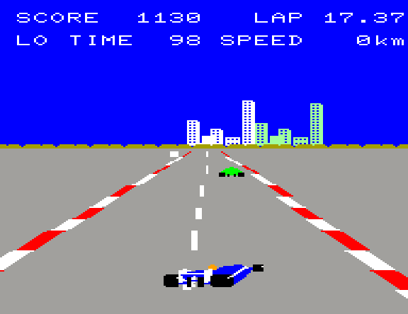 Pole Position II in-game screen image #1 