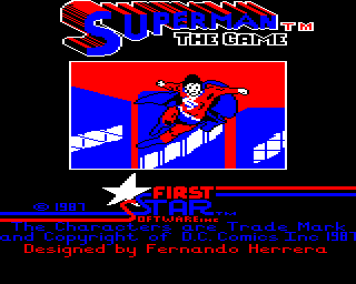 Superman: The Game title screen image #1 