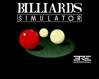 Billiards Simulator title screen image #1 