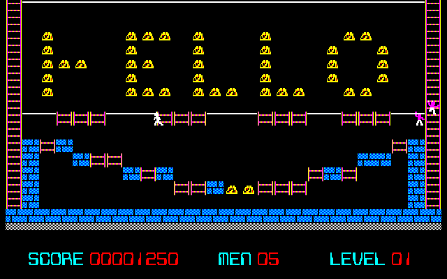 Championship Lode Runner  in-game screen image #1 