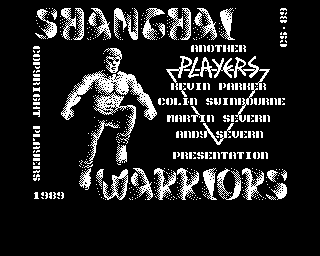 Shanghai Warriors title screen image #1 