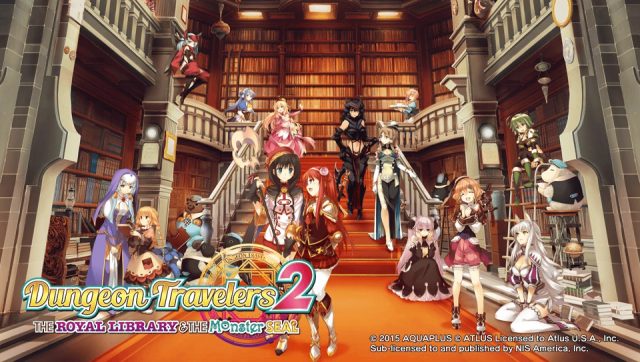 Dungeon Travelers 2: The Royal Library & the Monster Seal  title screen image #2 