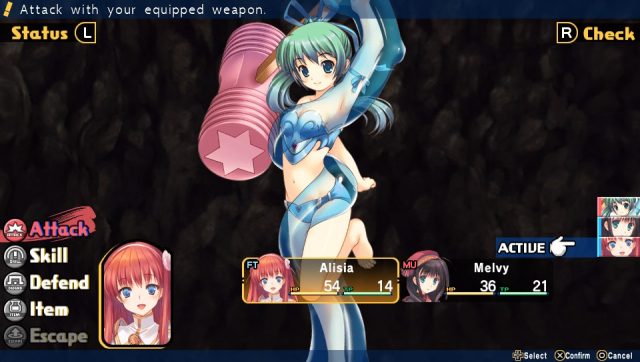 Dungeon Travelers 2: The Royal Library & the Monster Seal  in-game screen image #4 