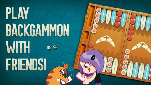 Viber Backgammon in-game screen image #1 