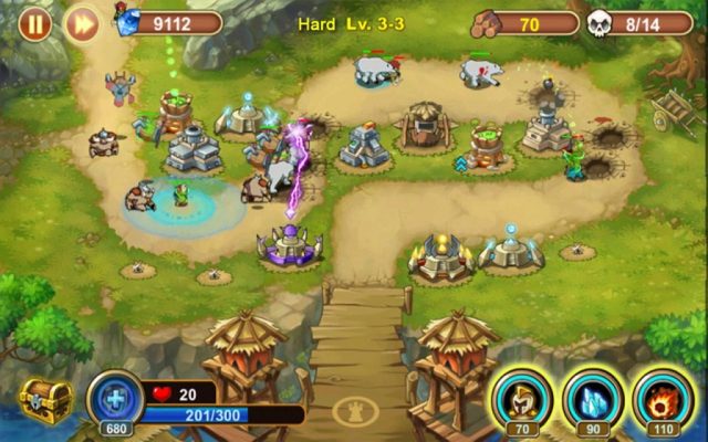 Castle Defense in-game screen image #1 