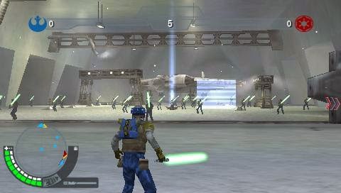 Star Wars Battlefront: Elite Squadron in-game screen image #4 