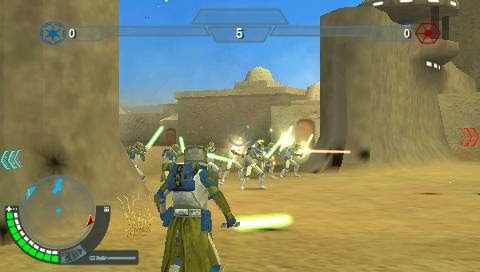 Star Wars Battlefront: Elite Squadron in-game screen image #3 