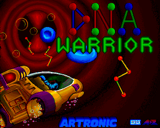 D.N.A. Warrior  title screen image #1 