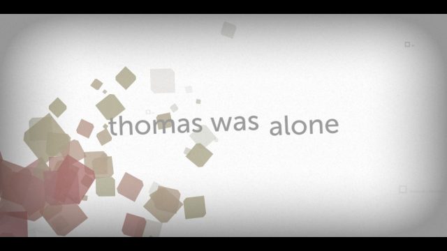 Thomas Was Alone title screen image #1 
