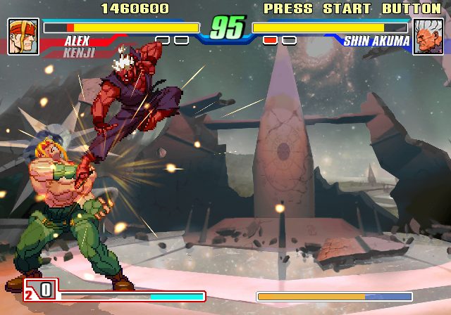 Capcom Fighting Jam  in-game screen image #2 
