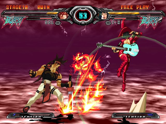 Guilty Gear XX Accent Core Plus in-game screen image #1 