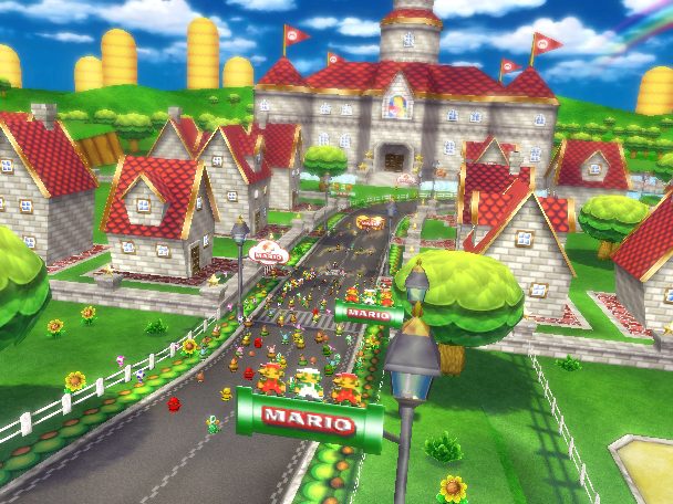 Mario Kart Wii in-game screen image #5 