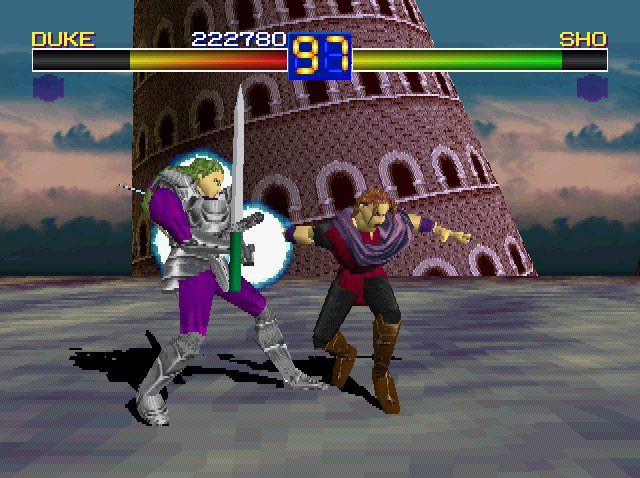 Battle Arena Toshinden  in-game screen image #1 