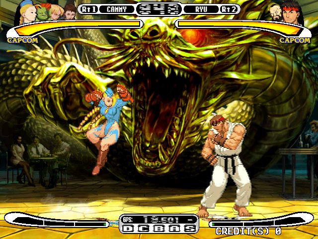 Capcom vs. SNK: Millennium Fight 2000 in-game screen image #1 