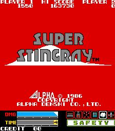 Super Stingray title screen image #1 
