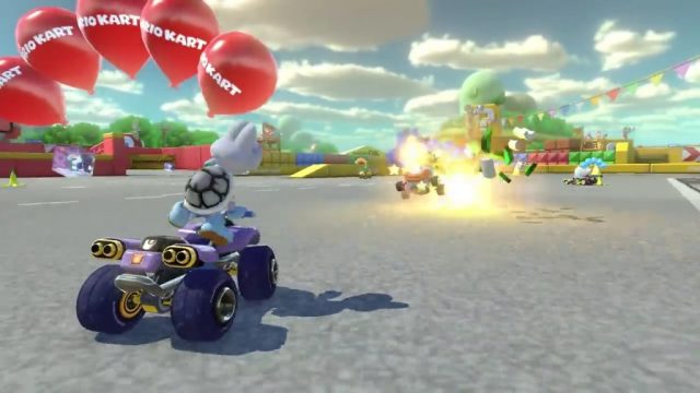 Mario Kart 8 Deluxe in-game screen image #4 