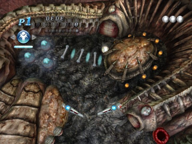 ALIEN CRUSH RETURNS in-game screen image #1 