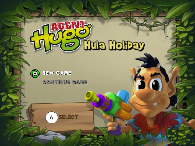 Agent Hugo: Hula Holiday title screen image #1 