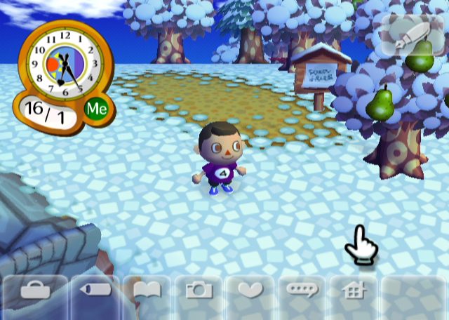 Animal Crossing: City Folk  in-game screen image #1 