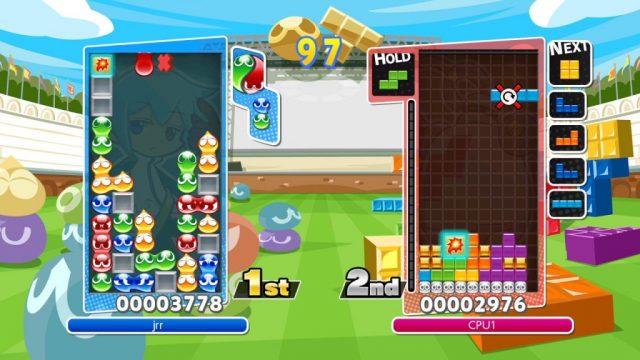 Puyo Puyo Tetris in-game screen image #2 