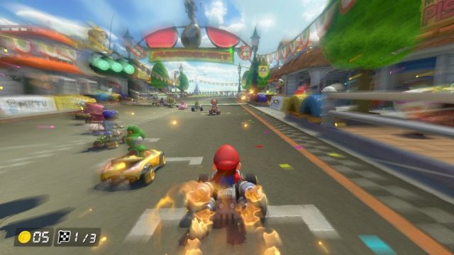 Mario Kart 8 Deluxe in-game screen image #1 
