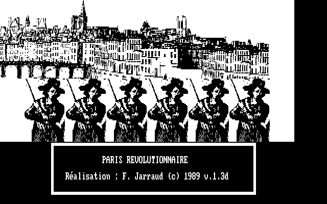 Paris Révolutionnaire title screen image #1 