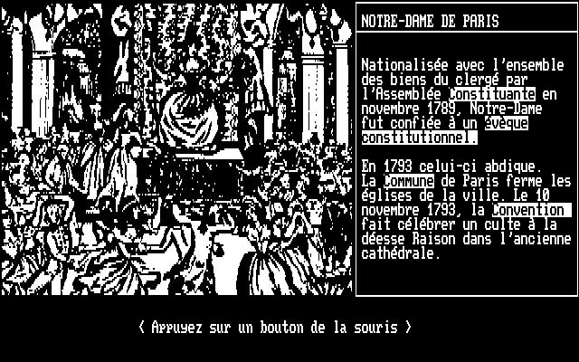Paris Révolutionnaire in-game screen image #1 