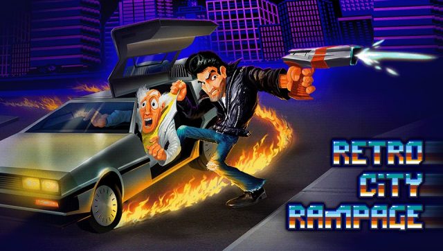 Retro City Rampage DX title screen image #1 