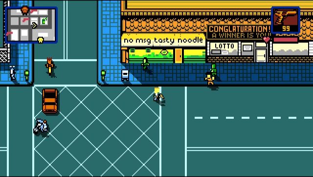 Retro City Rampage DX in-game screen image #4 