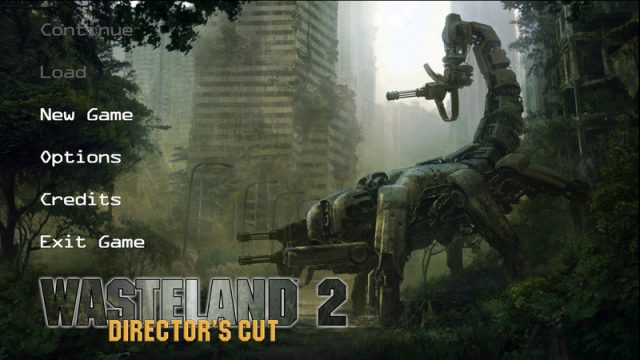 Wasteland 2  title screen image #2 