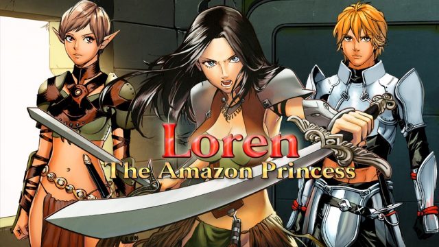 Loren the Amazon Princess title screen image #1 