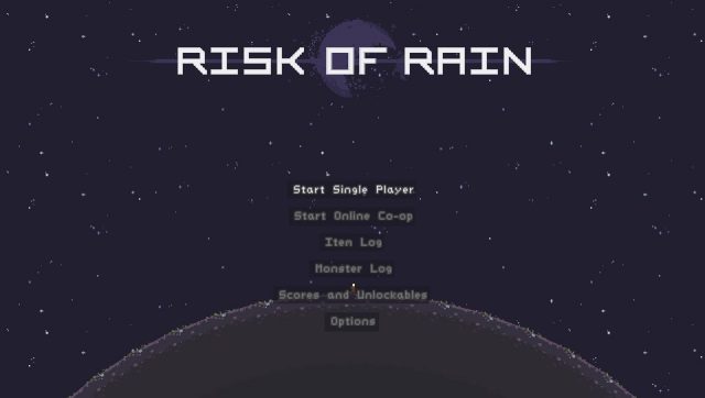 Risk of Rain title screen image #1 