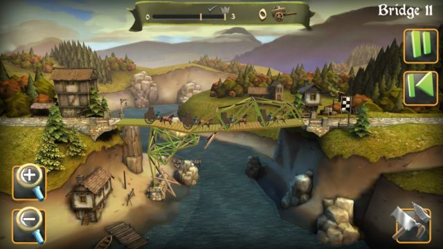 Bridge Constructor Medieval in-game screen image #1 