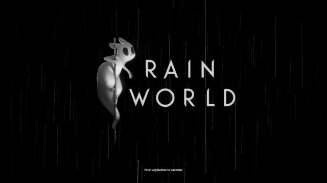 Rain World title screen image #1 