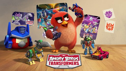 Angry Birds Transformers title screen image #1 