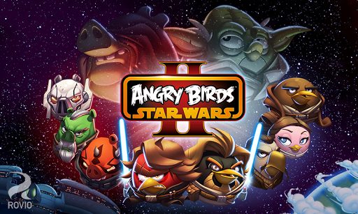 Angry Birds Star Wars II  title screen image #1 